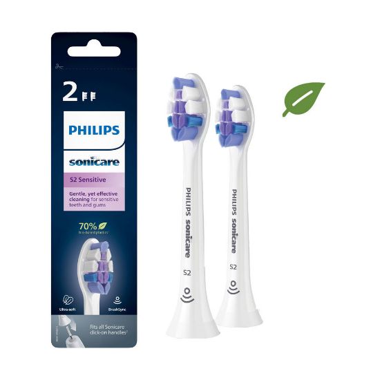 Bild von Zahnbürstenkopf "Ultra Soft S2 Sensitive HX6052/10", 2 Stk, weiß