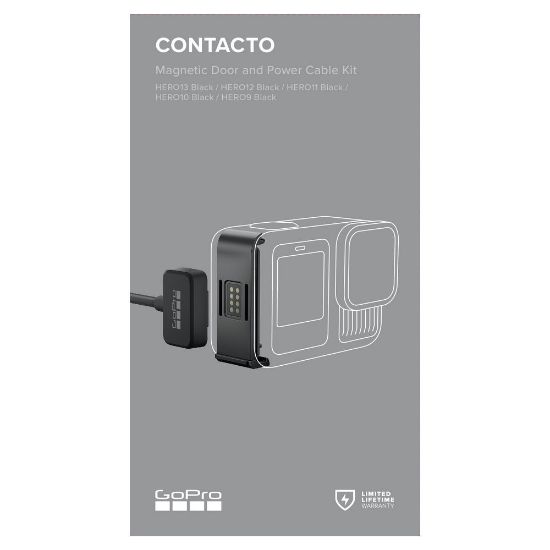 Bild von Magnetklappe und Netzkabel "Contacto"