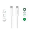 Bild von USB-C Kabel "PremiumCord 240W" 3m, weiß