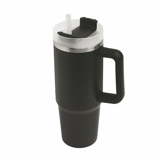 Bild von Vakuum-Trinkbecher "Drink Deluxe", schwarz
