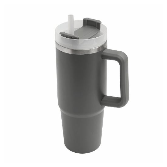 Bild von Vakuum-Trinkbecher "Drink Deluxe", grau