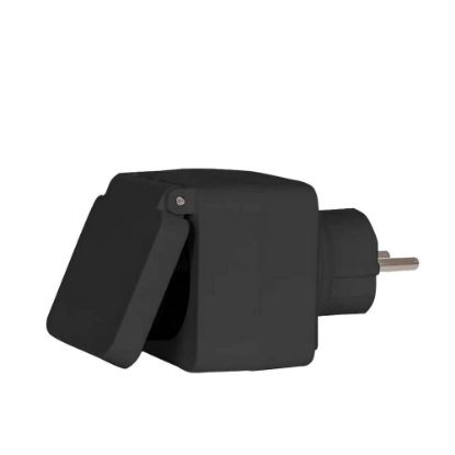 Bild von Außensteckdose Smarthome "PLO-108", schwarz