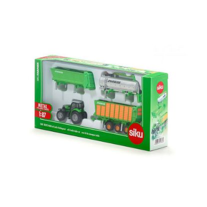 Bild von Traktor "DEUTZ" mit Joskin Anhängerset
