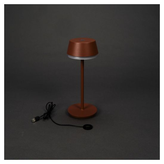 Bild von LED USB Tischleuchte "Lyon", terracotta