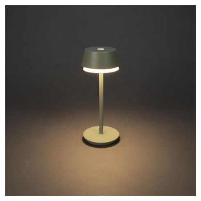 Bild von LED USB Tischleuchte "Lyon", grün
