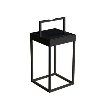 Bild von LED USB / Solar Laterne "Portofino", schwarz