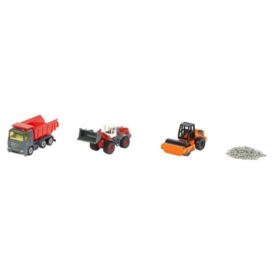 Bild von Geschenkset Straßenbau, 4-tlg.