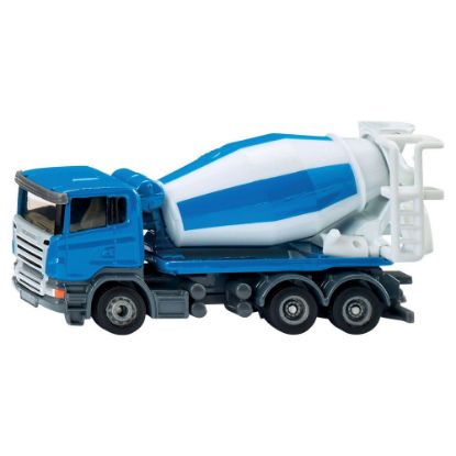 Bild von Fahrmischer, blau / weiß