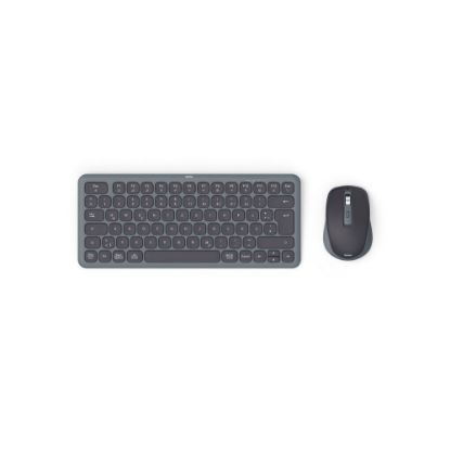 Bild von Kabellose Multi-Device-Tastatur "QWERTZ" mit Maus "WKM-500" Klein, Schwarz