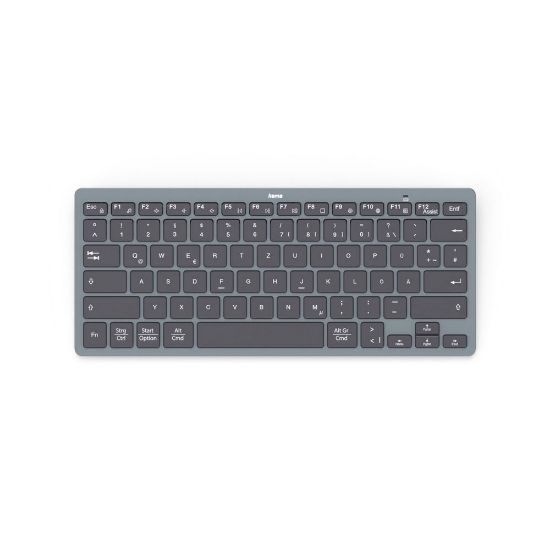 Bild von Kabellose Bluetooth-Mini-Tastatur "Travel 400, QWERTZ", Schwarz