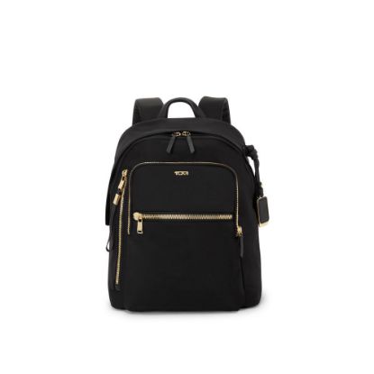 Bild von Rucksack "Voyageur Halsey", Black/ Gold