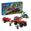 Bild von Feuerwehrgeländewagen mit Rettungsboot "City"