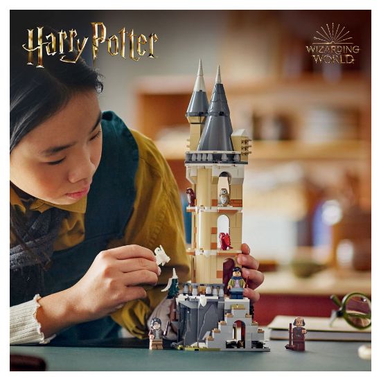 Bild von Eulerei auf Schloss Hogwarts "Harry Potter"