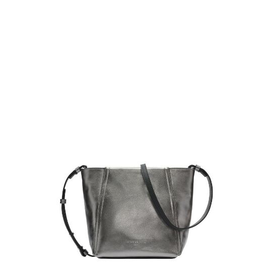 Bild von Schultertasche "Chudy Hobo" S, silber stone