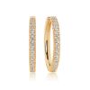 Bild von Ohrringe "ellera grande", gold