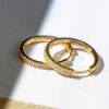 Bild von Ohrringe "ellera grande", gold