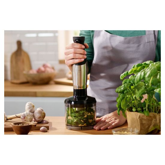 Bild von Stab- und Handmixer "ErgoMaster Series 6 MSM6M8X1", Edelstahl/schwarz