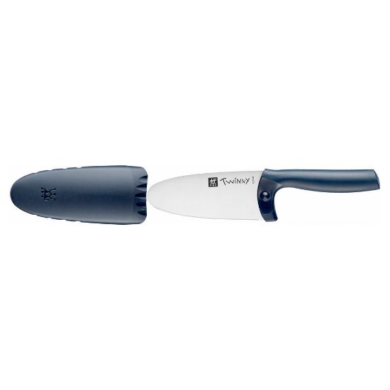 Bild von Kinder-Kochmesser "Twinny", 10cm, blau