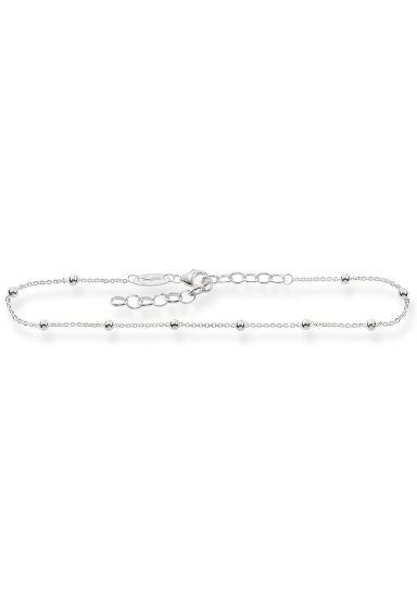 Bild von Fußkette "AK0002-001-12", silber