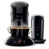 Bild von Kaffeepadmaschine "Senseo Original" mit Milchaufschäumer "HD6553/65", Schwarz