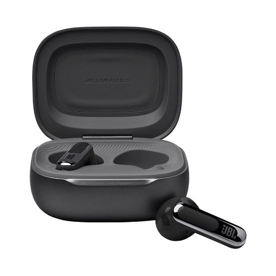 Bild von Noise Canceling Earbuds "LIVE Flex 3", Wireless Charging, Smart Case, Black