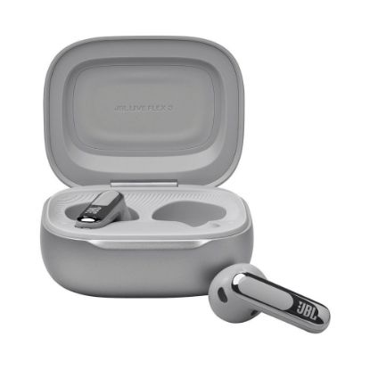 Bild von Noise Canceling Earbuds "LIVE Flex 3", Wireless Charging, Smart Case, Silber