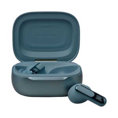 Bild von Noise Canceling Earbuds "LIVE Beam 3", Wireless Charging, Smart Case, Blau