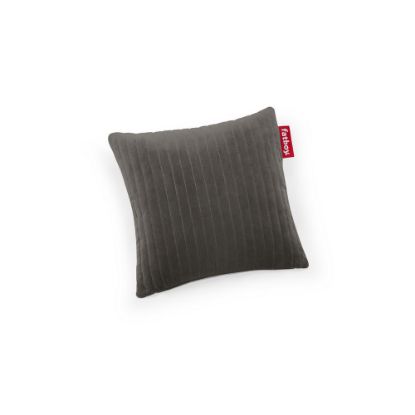 Bild von Heizkissen Hotspot Pillow "Line Velvet Quadro", Taupe