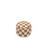 Bild von "Pouf Point Teddy Chess", Almond / Creme