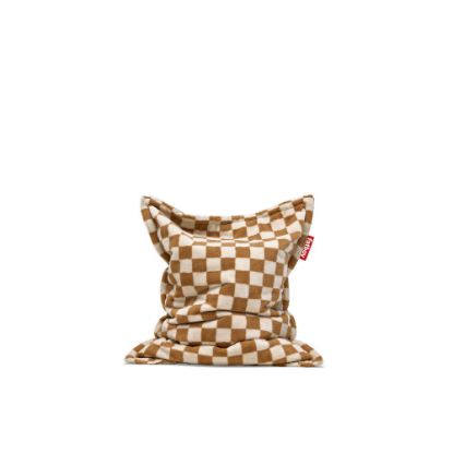 Bild von Sitzsack Original Slim "Teddy Chess", Almond / Creme