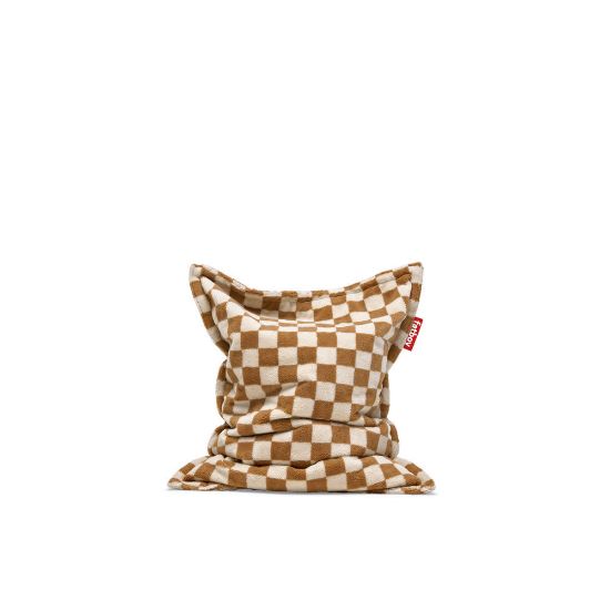 Bild von Sitzsack Original Slim "Teddy Chess", Almond / Creme