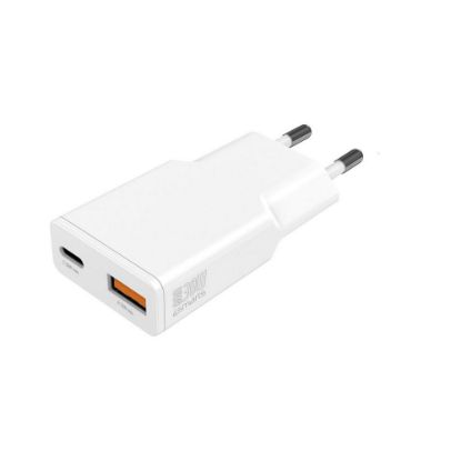 Bild von Netzladegerät 30 Watt USB-C / "A Duo Slim GaN 1C", weiß