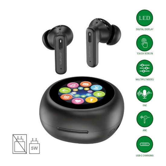 Bild von In-Ear TWS Kopfhörer "SkyBuds Screen" mit ANC