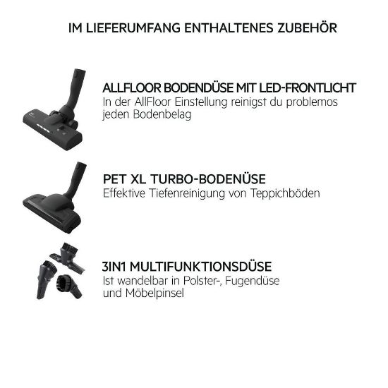 Bild von Bodenstaubsauger "Animal 8000 AB81A2DG", Dark Grey