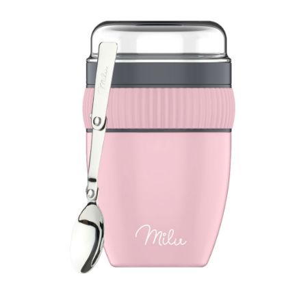 Bild von Müslibecher-Set to go (3-tlg.), 400 ml, pink
