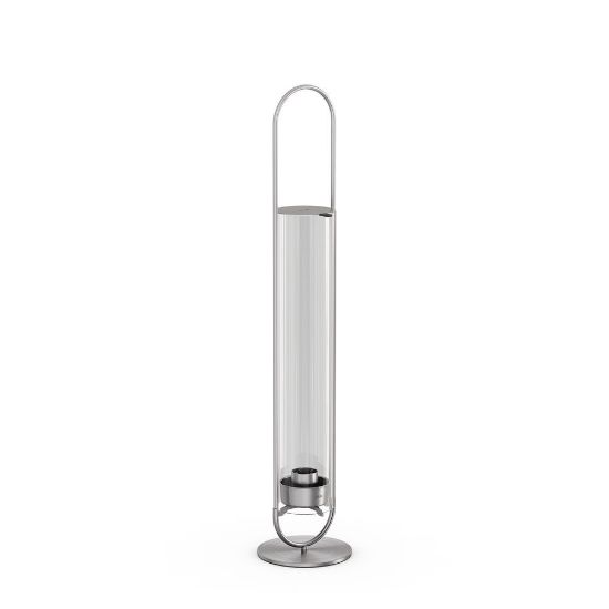 Bild von Kerzenhalter "Oval Candle 55", silber