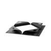 Bild von Kerzenhalter-Set "Square Candle", 4-tlg., schwarz
