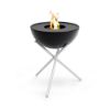 Bild von Feuerschale "Bowl 57" hoch mit Plancha-Set