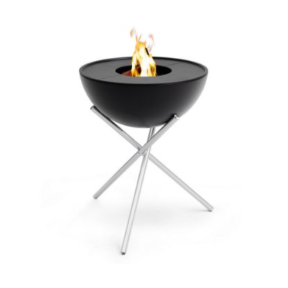 Bild von Feuerschale "Bowl 57" hoch mit Plancha-Set
