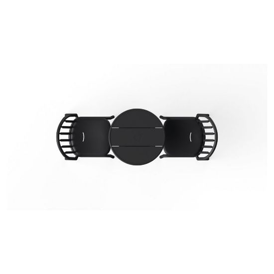 Bild von Tisch "Fred`s Bistreau" + 2 x Stuhl "Fred's Chair", anthracite