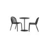 Bild von Tisch "Fred`s Bistreau" + 2 x Stuhl "Fred's Chair", anthracite