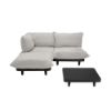 Bild von Lounge-Set "Paletti" medium, Mist + Tisch "Paletti", anthracite