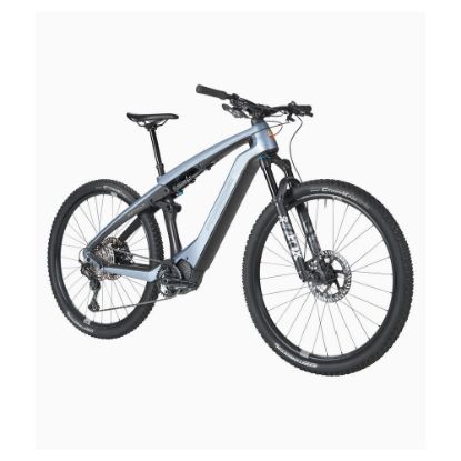 Bild von eBike "Cross" silver metallic/black, L