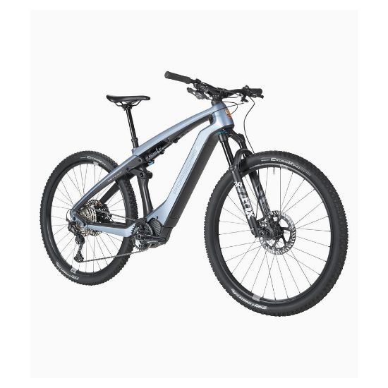 Bild von eBike "Cross" silver metallic/black, L
