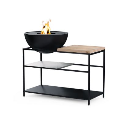 Bild von Outdoor-Küche "Fire Kitchen" mit "BowL 70" Plancha-Grillset
