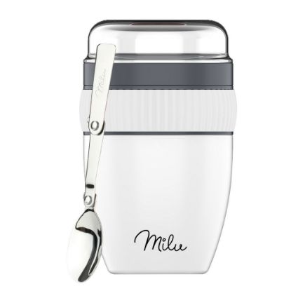 Bild von Müslibecher-Set to go (3-tlg.), 400 ml, weiß