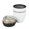 Bild von Müslibecher-Set to go (3-tlg.), 400 ml, weiß