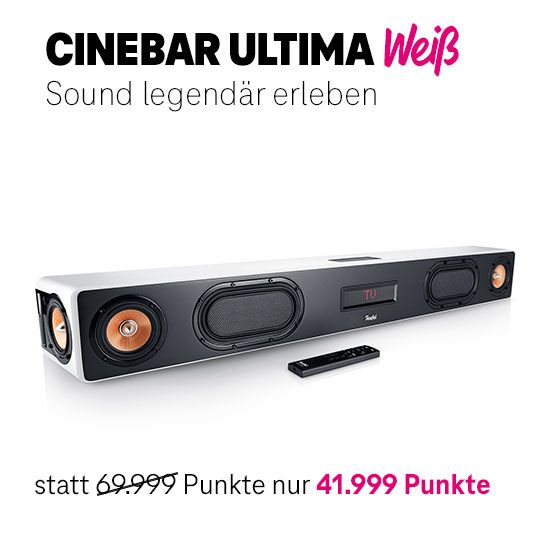 Bild von Teufel CINEBAR ULTIMA Weiß