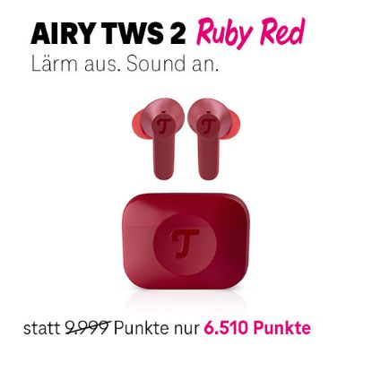 Bild von Teufel AIRY TWS 2 Ruby Red