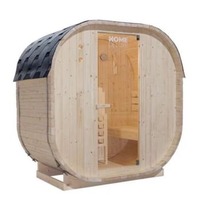 Bild von Outdoor Sauna CUBE M, für 2 Personen